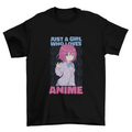 Anime girl quote t-shirt